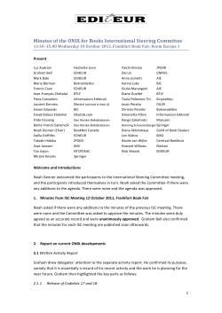 Minutes of the ONIX for Books ISC meeting 10 October