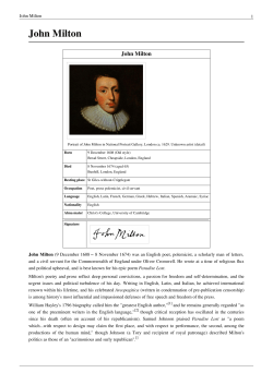 John Milton