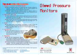Blood Pressure Monitors