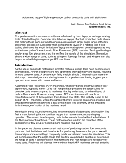 Automated Layup of High-Angle-Range Carbon Composite Parts