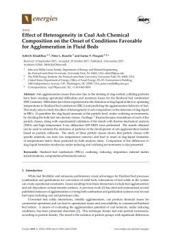 Effect of Heterogeneity in Coal Ash Chemical Composition on the