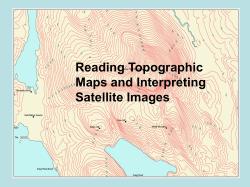 Reading Topographic Maps and Interpreting Satellite Images