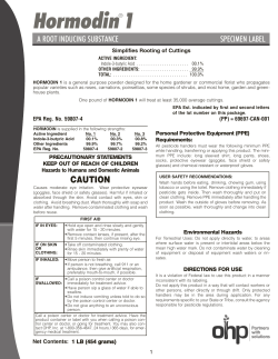 Hormodin&reg;1 - OHP, Inc.