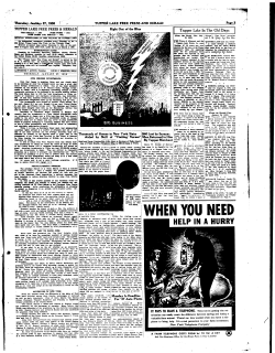 help in a hurry a - NYS Historic Newspapers