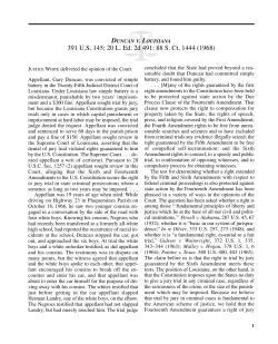 Duncan v. Louisiana