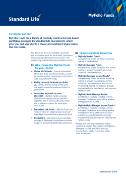 MyFolio Funds