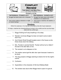 Conflict Study - Cheney USD 268