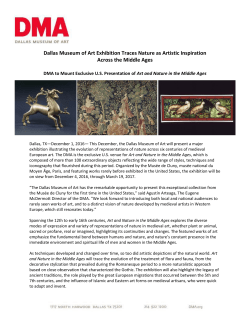 Dallas Museum of Art Exhibition Traces Nature as
