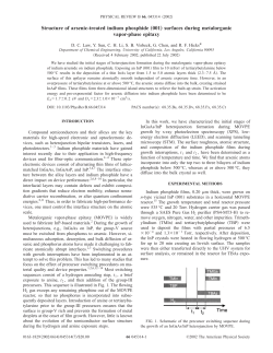 Structure of Arsenic