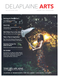 Here - The Delaplaine Arts Center