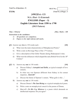 English 2013 EXTpdf - Savitribai Phule Pune University