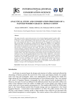 Full Article - PDF - International Journal of Conservation Science