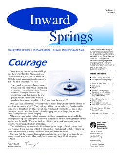 Courage - River Road Unitarian Universalist Congregation