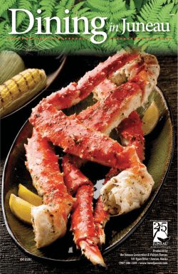 dining guide - University of Alaska Southeast