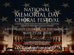 National Memorial Day Choral Festival Presentation