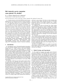 Did Antarctic sea-ice expansion cause glacial CO2 decline?