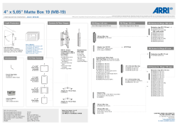 4&ldquo; x 5,65&ldquo; Matte Box 19 (MB-19)