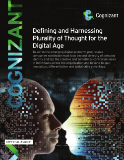 Defining and Harnessing Plurality of Thought for the