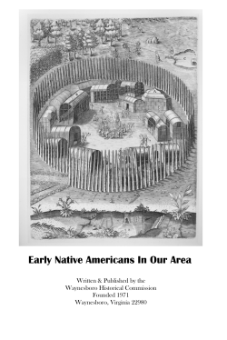 Native Americans in Waynesboro