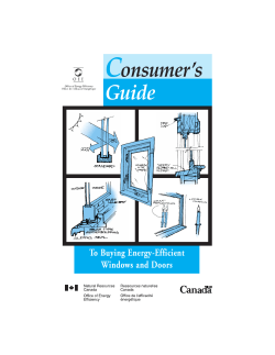 Consumer`s Guide to Buying Energy