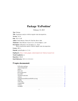 Package `ExPosition`