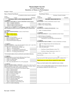 Missouri Baptist University