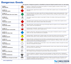 Dangerous Goods