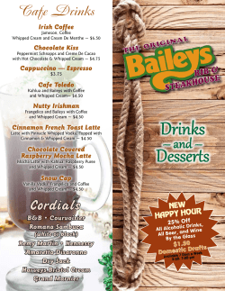 Cafe Drinks - Propel Marketing