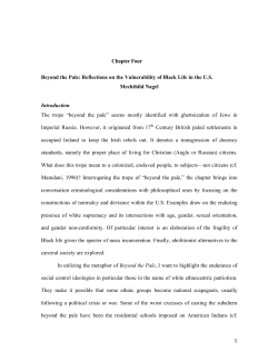 Chapter Four Beyond the Pale