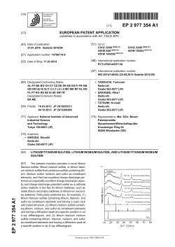 LITHIUM TITANIUM SULFIDE, LITHIUM NIOBIUM SULFIDE, AND
