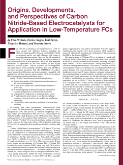 Origins, Developments, and Perspectives of Carbon Nitride