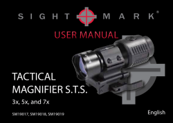 tactical magnifier sts