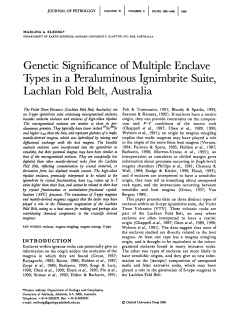 Genetic Significance of Multiple Enclave Types in