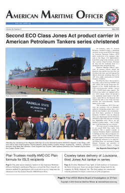 Second ECO Class Jones Act product carrier