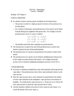 ESCI 241 - Millersville Meteorology
