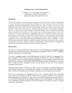 Reading Group: Visual Jurisprudence