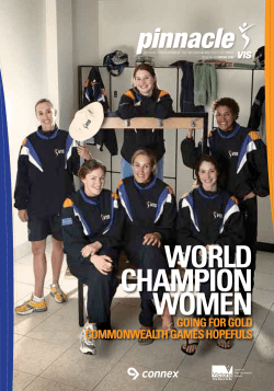 GOING FOR GOLD COMMONWEALTH GAMES HOPEFULS