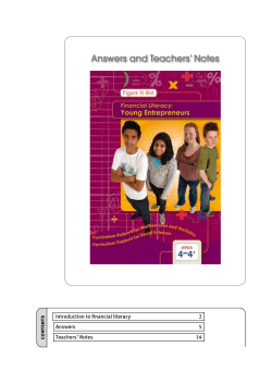 Answers and Teachers` Notes