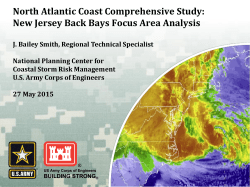 North Atlantic Coast Comprehensive Study: New Jersey Back Bays