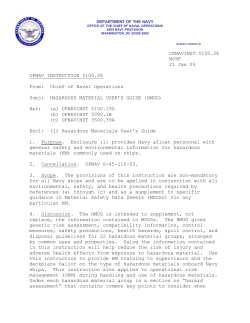 OPNAVINST 5100.28 N09F 21 Jan 05 UOPNAV INSTRUCTION