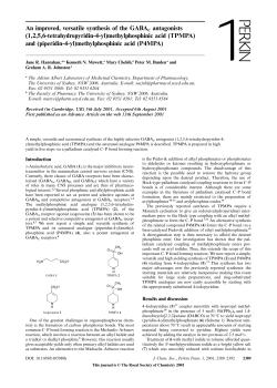 perkin - The University of Sydney