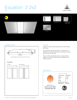 Equation™ 2 2x2 - Focal Point Lights