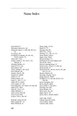 Name Index