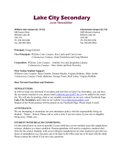 Lake City Secondary School