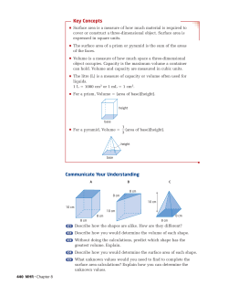 Key Concepts Communicate Your Understanding