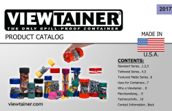 Catalog - Viewtainers