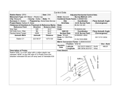 Control Data - City of Mesquite