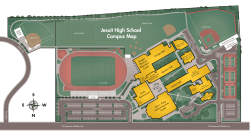 Jesuit High School Campus Map