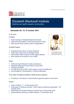Elizabeth Blackwell Institute