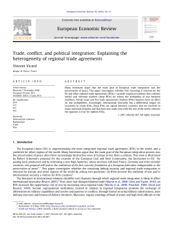 Explaining the Heterogeneity of Regional Trade Agreements